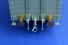 RB Model 35A08 Railroad round buffer turned and photo etch brass kit set contains two buffers 1/35
